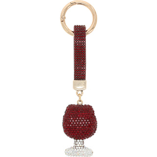 Wine Gemmed Bag Charm