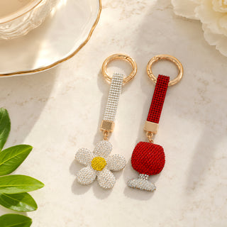 Wine Gemmed Bag Charm