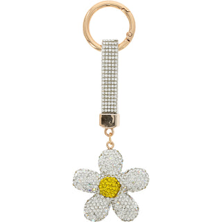 Daisy Gemmed Bag Charm