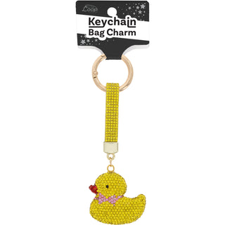 Duck Gemmed Bag Charm