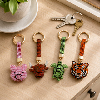 Turtle Gemmed Bag Charm
