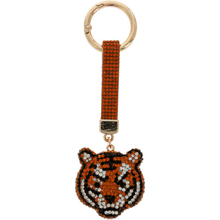 Tiger Gemmed Bag Charm
