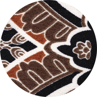 Mocha Paisley - Mask Ties Set of 2 48" x 2.5"