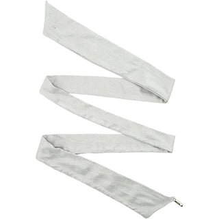 Silver Shimmer Mask Ties Set of 2 - 48" x 1.25"