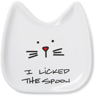 Licked the Spoon 5" Ceramic Spoon Rest