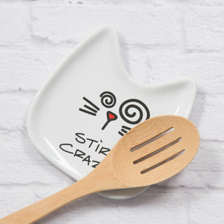 Stir Crazy 5" Ceramic Spoon Rest