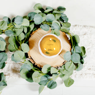 Mr. & Mrs. 8 oz - 100% Soy Wax Reveal Candle Scent: Tranquility