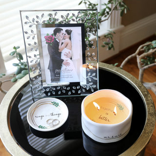 Mr. & Mrs. 8 oz - 100% Soy Wax Reveal Candle Scent: Tranquility