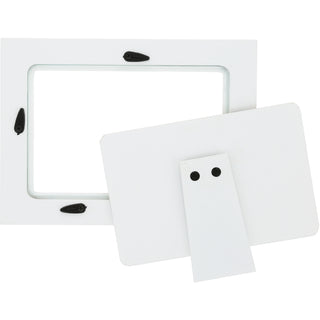 Mr. & Mr. 7.5" x 5.5" MDF Frame (Holds 6" x 4" Photo)