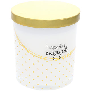 Engaged 10 oz - 100% Soy Wax Candle with Matches Scent: Tranquility