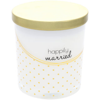 Married 10 oz - 100% Soy Wax Candle with Matches Scent: Tranquility