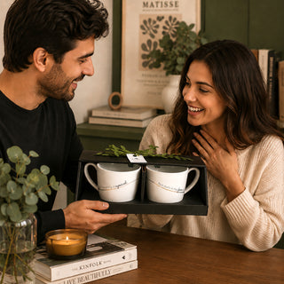 Our Love Story 15 oz Cup (Set of 2)