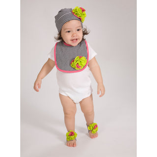 Grape Jelly Flower Hat 0-12 Months