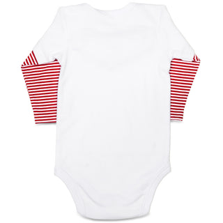 Peppermint Long Sleeve Onesie (3-6 Months)