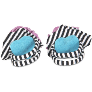 Jazzy Gem Barefoot Booties (0-6 Months)