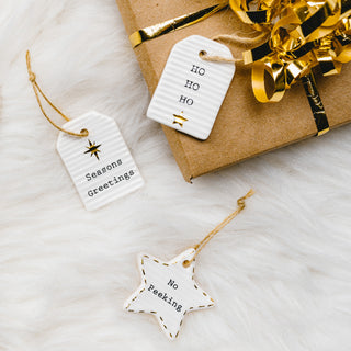 Ho Ho Ho 1.5" Mini Tag
(Set of 3)