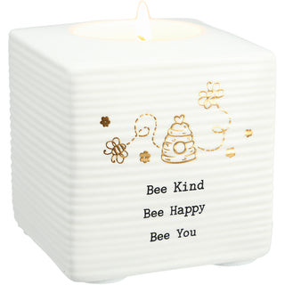 Bee Kind 2.75" Tealight Holder