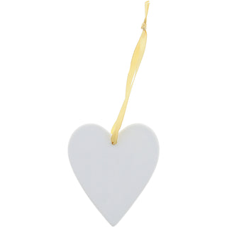 Happy 50th Anniversary 3" Ceramic Keepsake Heart Plaque