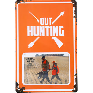 Out Hunting 8" x 11.75" Tin Frame
(Holds 6" x 4" Photo)