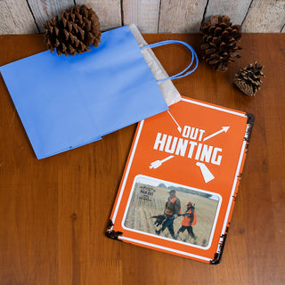 Out Hunting 8" x 11.75" Tin Frame (Holds 6" x 4" Photo)