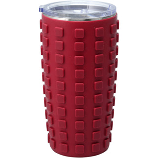 Out Fishing 20 oz Travel Tumbler with 3D Silicone Wrap