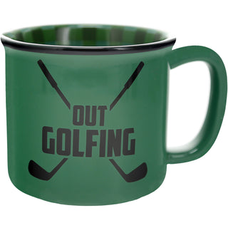 Out Golfing 18 oz Mug