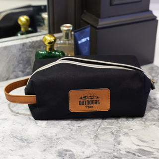 canvas travel toiletry bag Pavilion Gift Company - Outdoors Man