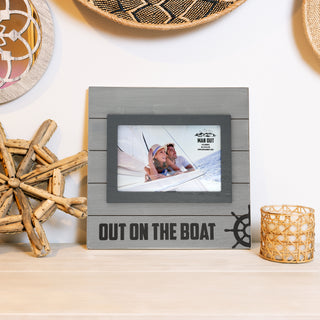 Boat 8.75" Frame (Holds 6" x 4" Photo)