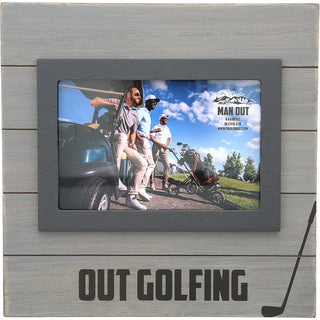 Golfing 8.75" Frame (Holds 6" x 4" Photo)