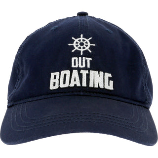 Out Boating Dark Blue Adjustable Hat