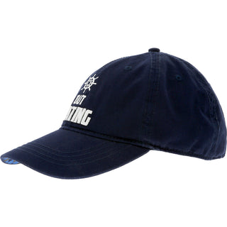 Out Boating Dark Blue Adjustable Hat