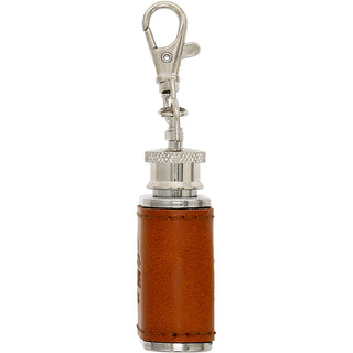 Out Golfing PU Leather & Stainless Steel 1 oz Mini Flask