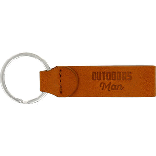 Outdoors Man PU Leather Keyring & Wallet Set