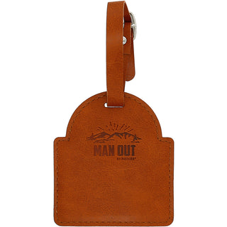Out Golfing PU Leather Golf Bag Tag