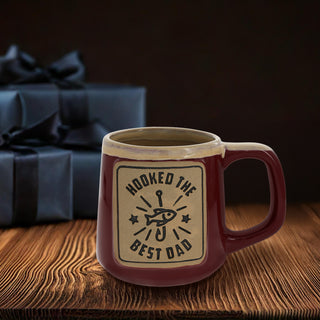 Hooked Dad 16 oz Mug