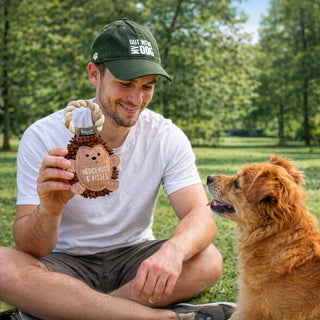 My Dog Dark Gray Adjustable Hat