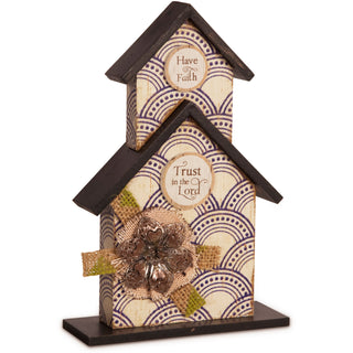 Trust in the Lord 8.5" Birdhouse Plaque