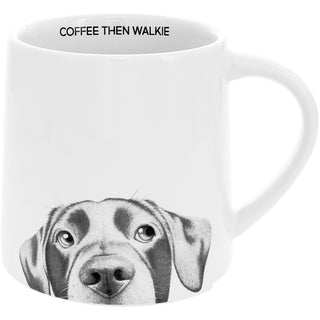 Coffee Then Walkie 17 oz Mug