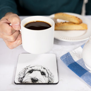 Dog 4.25" Coaster