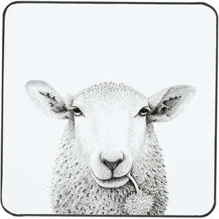 Sheep 4.25" Coaster