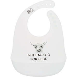 Moo-d For Food Silicone Catch All Bib