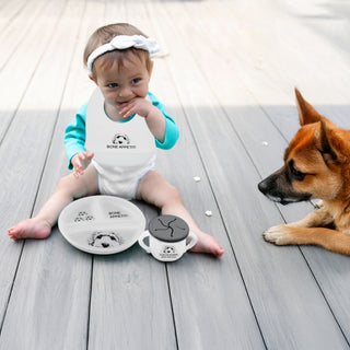 The Dog Silicone Snack Bowl with Lid