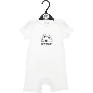 Pawsome 6-12 Months Romper