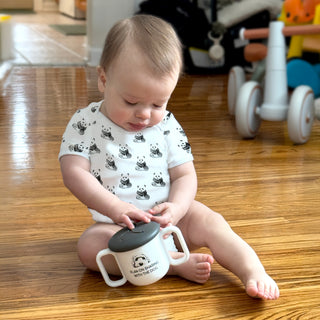 Pandas 0-6 Months Bodysuit