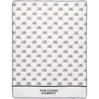 Purrfect Cotton Blend Tea Towel