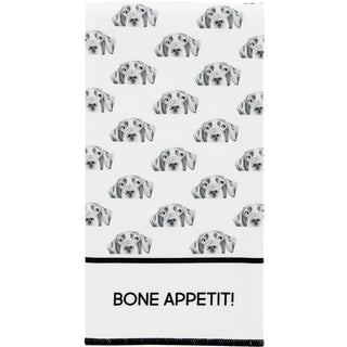 Bone Appetit! Cotton Blend Tea Towel