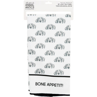 Bone Appetit! Cotton Blend Tea Towel