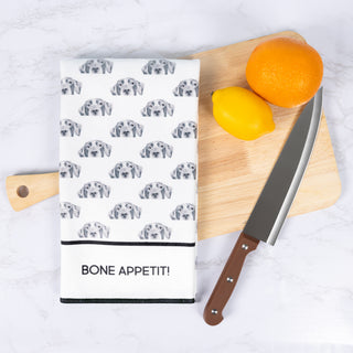Bone Appetit! Cotton Blend Tea Towel