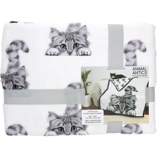 Cat 50" x 60" Royal Plush Blanket
