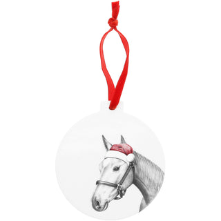 Horse 4" Ceramic Ornament